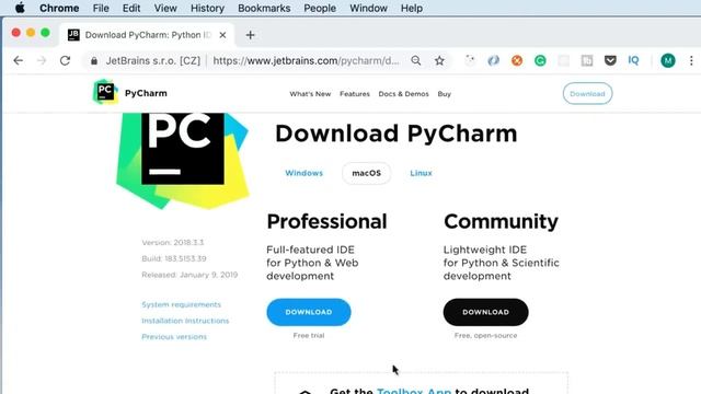 How to download Python in Mac || Download Python in PC || Pychrm Download смотреть онлайн