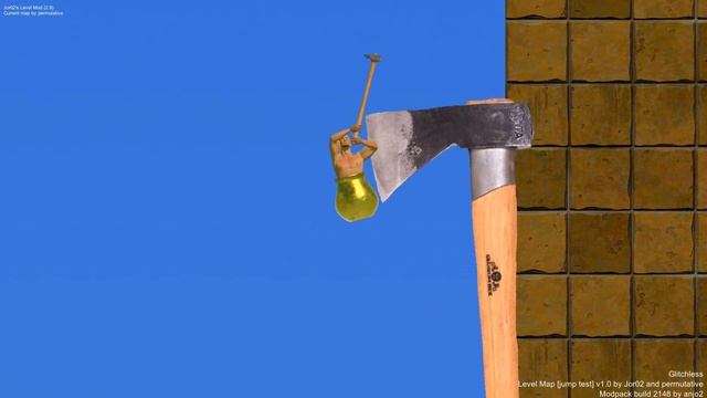 NEGATIVE PULL PARADISE! - Jump Test Map (All Jumps) - Getting Over It смотреть онлайн