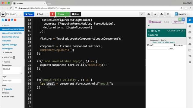 EP 13.11 - Angular / Unit Testing / Model Driven Forms смотреть онлайн