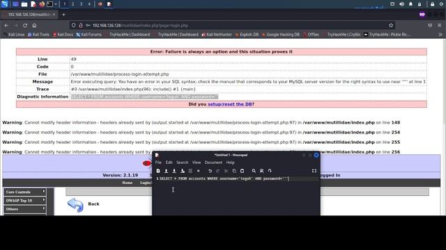 2. SQL Injection - find vurnebility SQLinjection in Metasploitable2 | tutorial Beginner смотреть онлайн
