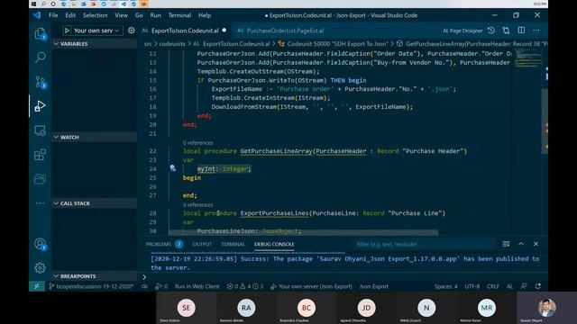 #bcopendiscussion - 2020-12-19 - Json Export Data. смотреть онлайн
