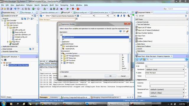 Using JSF Converter in Oracle ADF смотреть онлайн