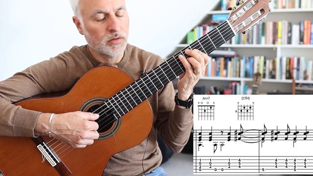 Wave Chords Tutorial - Bossa Nova (Jobim) смотреть онлайн
