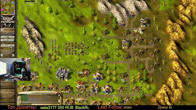 Knights and Merchants Арбалеты и копейщики Челлендж 😁 1440p 60fps смотреть онлайн