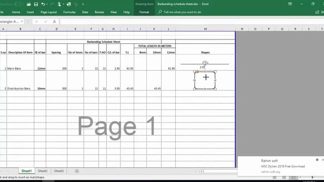 How To Insert Bar shapes in Excel (Excel For Engineers) смотреть онлайн