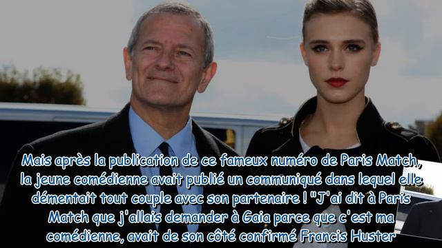 Francis Huster : Son couple avec la jeune et sublime Gaia Weiss, un énorme malentendu ! смотреть онлайн
