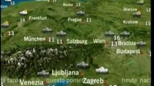 Заставка Meteo и погода (Россия/EuroNews, 2005-2008)