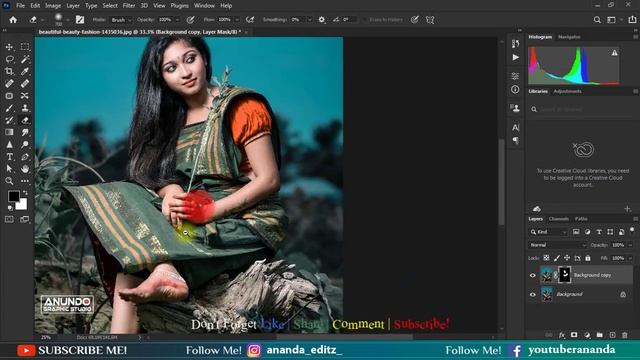 Outdoor Photoshoot l Photoshop Matte Green Presets XMP Free Download l Photoshop Tutorial 2021 смотреть онлайн