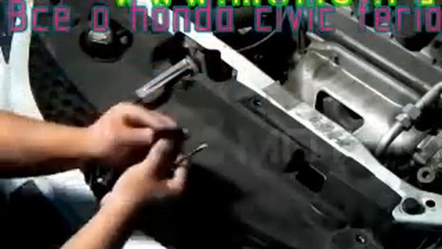 Снимаем решетку радиатора honda civic ferio 2001 2005.flv смотреть онлайн