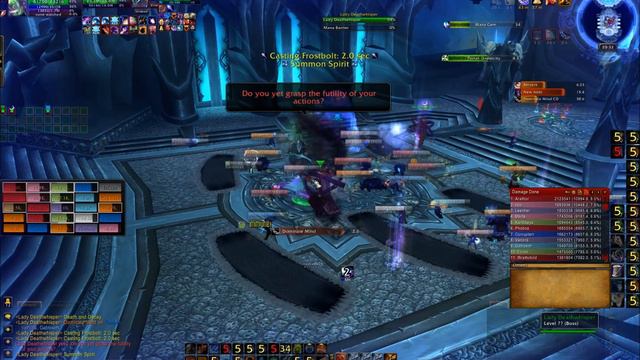 Lady deathwhisper 25 man hc KIll. смотреть онлайн