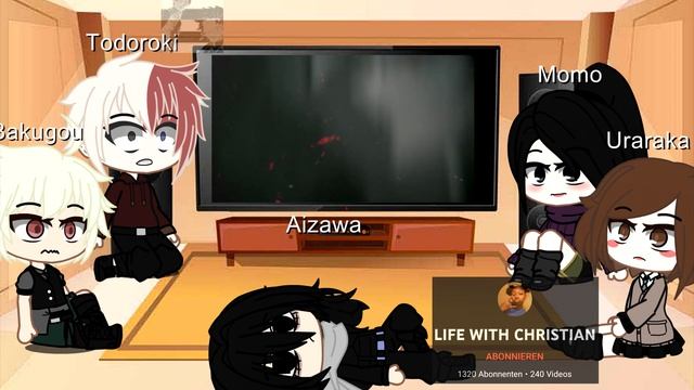 MHA React to Deku as Ken Kaneki смотреть онлайн