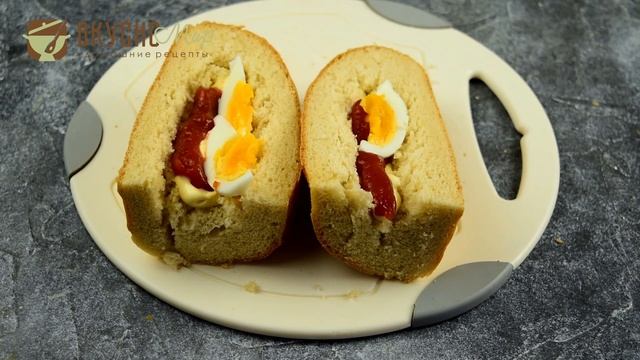 Домашний хот-дог с сосисками смотреть онлайн