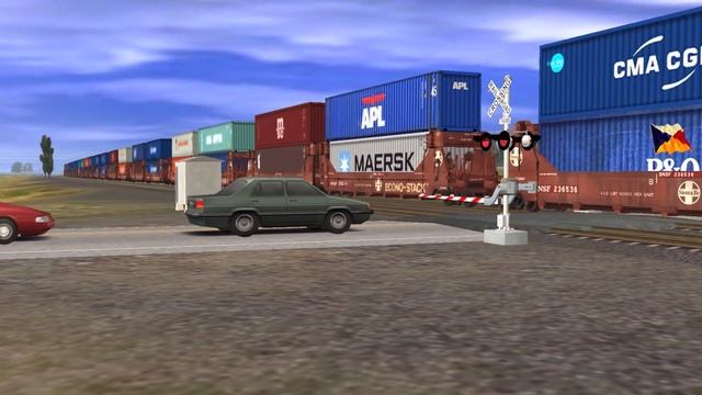 Trainz Simulator 2 | Custom Route Railfanning #2 |