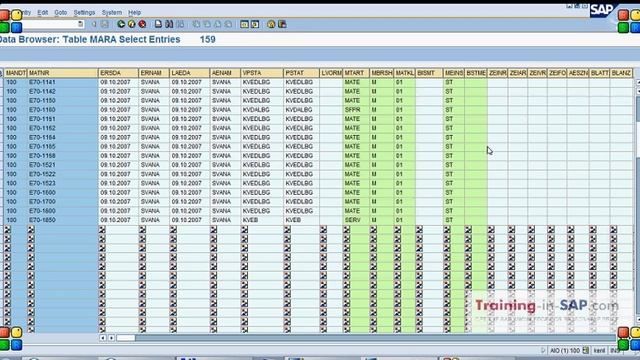 SAP Training - How to export table in SAP - SE16 transaction.avi смотреть онлайн