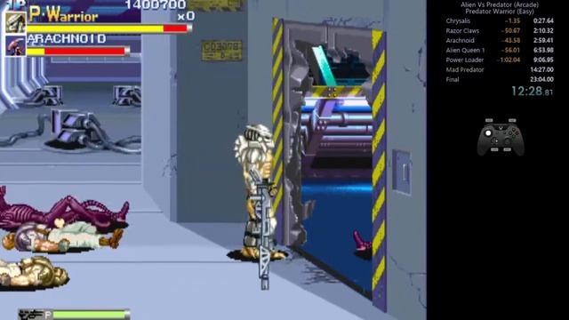 Alien vs Predator 1994 (Arcade). World Record P. Warrior Easy 22:44. смотреть онлайн