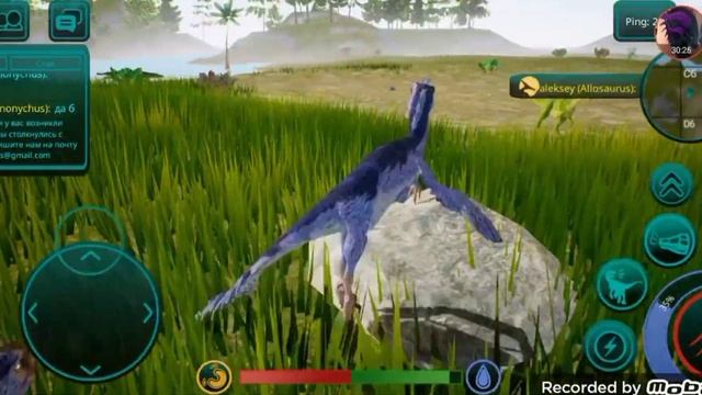 выживание за дейнониха в the Cursed Isle! смотреть онлайн