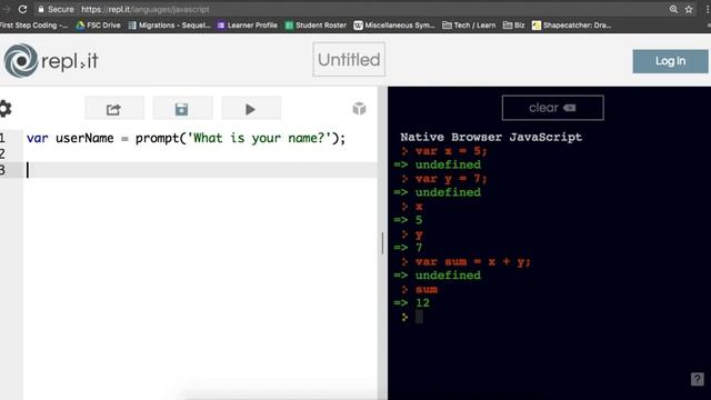 First Step Coding intro to Repl.it смотреть онлайн