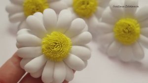 Любимые Ромашки Из фоамирана