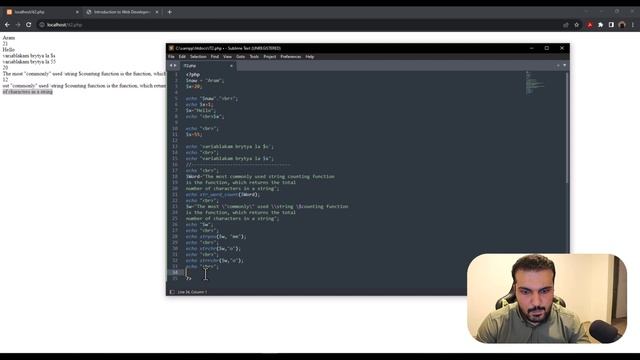 2 - Web Programming (PHP Variables & Functions) وانەی دووەم وێب پڕۆگرامینگ смотреть онлайн