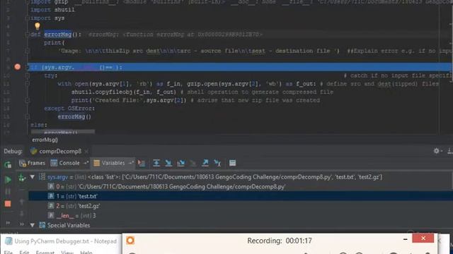 demo on PyCharm Debugger part 1 смотреть онлайн