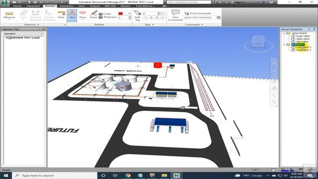 NAVISWORK- CREATE, IMPORT & EXPORT VIEW-POINT, COMMENTS IN 5 MINUTES смотреть онлайн
