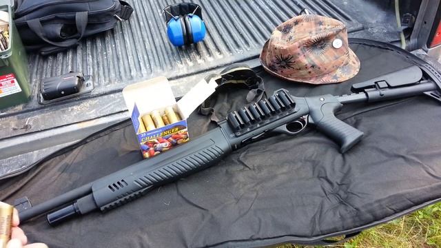 Hatsan 12-Gauge Semi Turns Dryer into SWISS CHEESE! смотреть онлайн