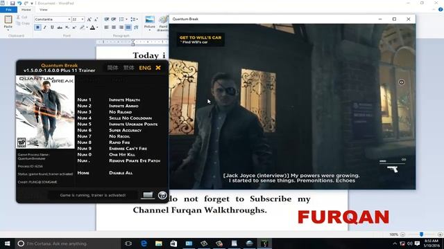 Quantum Break PC Game Error Remove Pirate Eye Fix and Lag Fix - Furqan смотреть онлайн