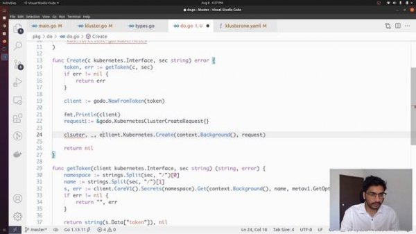 Calling DigitalOcean APIs on Kluster's add event | Writing K8S Operator - Part 3