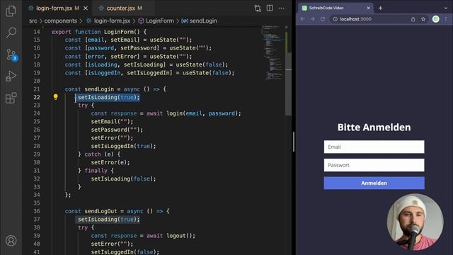 React useReducer in 34 Minuten - Deutsches Tutorial смотреть онлайн