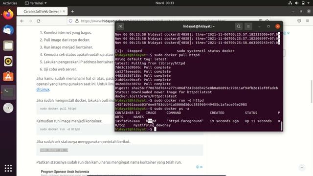 Build Docker On Linux | Install Docker On Linux | Docker Container смотреть онлайн