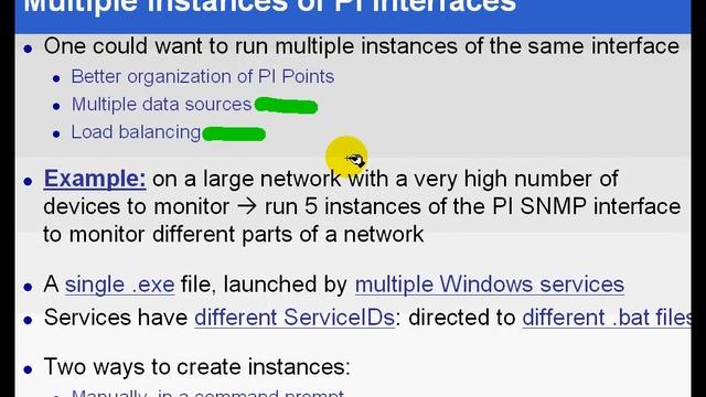 OSIsoft: Multiple instances of a PI interface. v3.4.375 смотреть онлайн