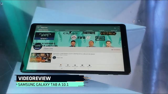 SAMSUNG GALAXY TAB A 10.5 - VIDEOREVIEW DE PLAYER ONE смотреть онлайн