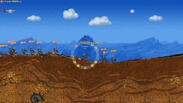 Cortex Command - Brains with weapon Giga Pulzar смотреть онлайн