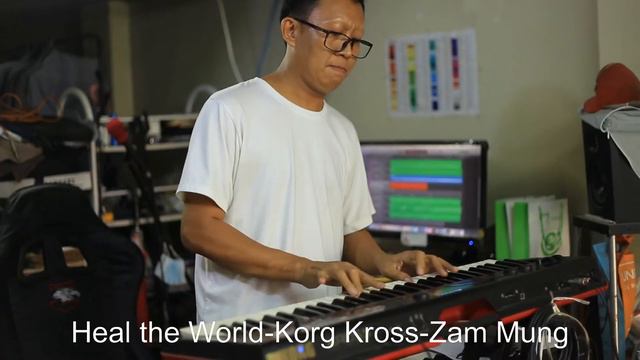 Heal the World -( Cover) -Korg Kross -Zam Mung смотреть онлайн