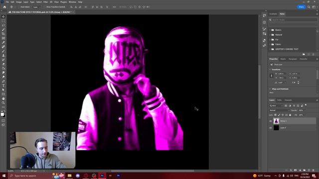 Creating a Y2K Halftone Effect in Adobe Photoshop смотреть онлайн
