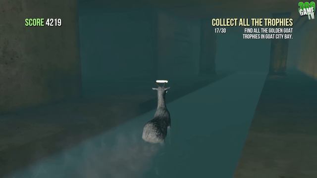 Goat Simulator All Collectibles (Golden Goat Trophies) in Goat City Bay, I Freaking Love Goats Guid смотреть онлайн