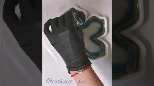 Resin Art. Заливка в молд смотреть онлайн