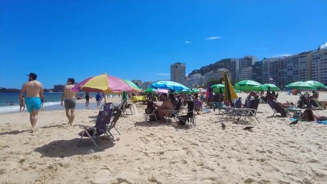 ?? Copacabana Rio de Janeiro Brazil Beach Walk смотреть онлайн