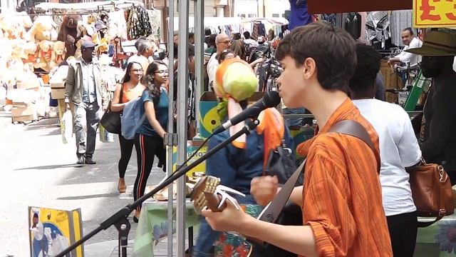 Sam Wilkinson - Falling Slowly - busking @ Petticoat Lane Market - June 2019 смотреть онлайн