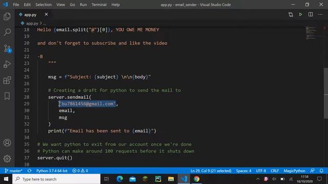 How To Send Automatic Emails With Python смотреть онлайн