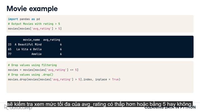 Data range constraints | data cleaning in Python | Làm sạch dữ liệu bằng Python смотреть онлайн