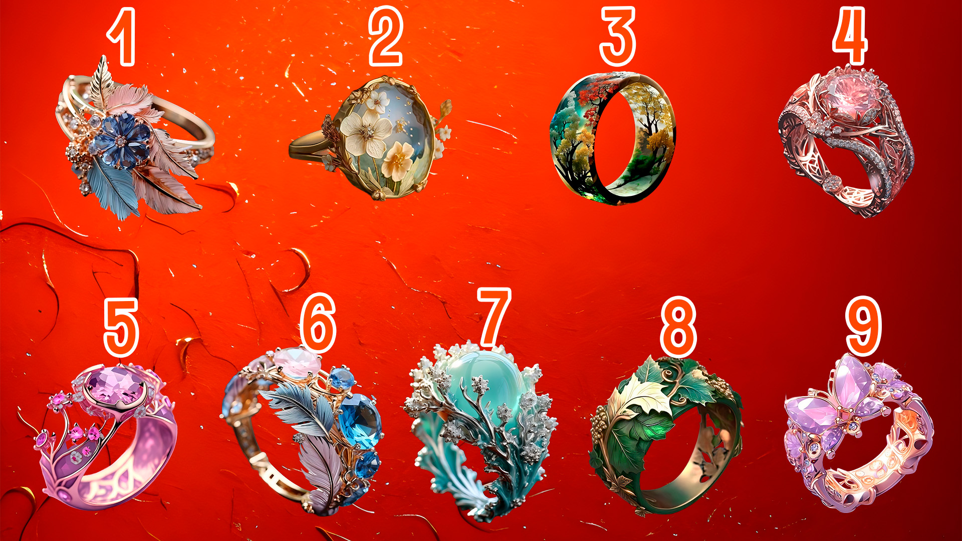 Выберите три кольца, они подскажут какие повороты судьбы ждут вас впереди! смотреть онлайн