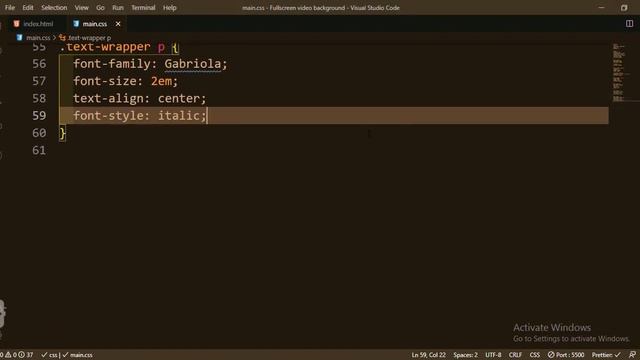 Full screen Video background using HTML and CSS смотреть онлайн