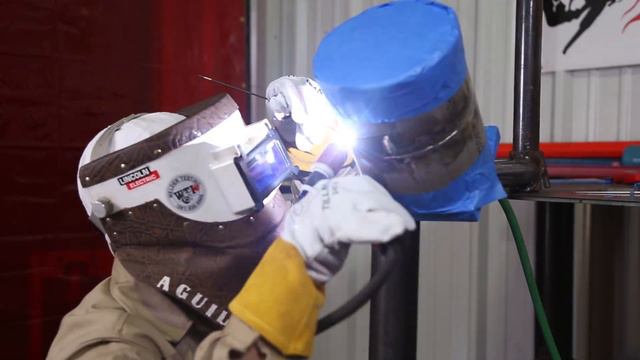Tig Welding, How to pass a 6G - 6" Stainless Steel Schedule 10 Pipe Test смотреть онлайн