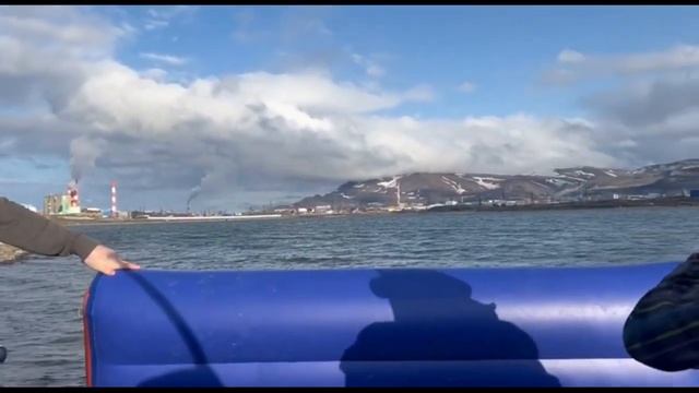 Сплав на сапдиване, озере Долгое г. Норильск смотреть онлайн