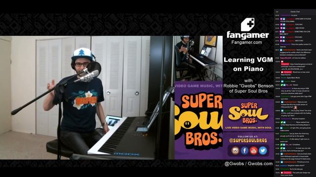 Fangamer Artist Stream - Robbie Benson #3 смотреть онлайн