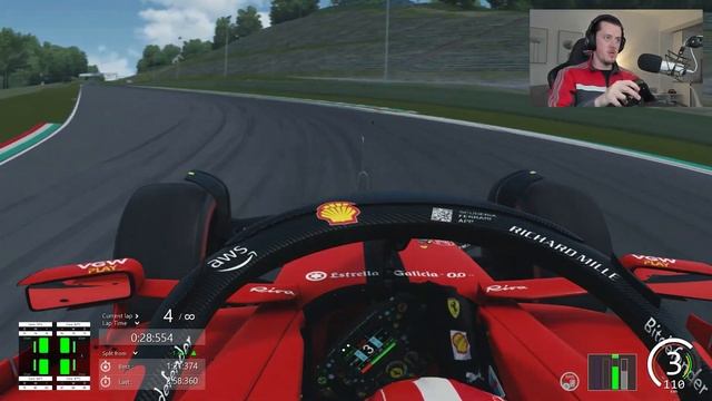 The first ACTUAL F1 2023 car mod... The Ferrari SF23 смотреть онлайн
