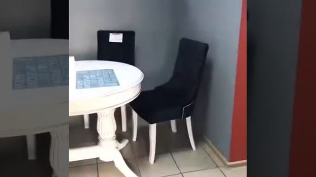 Стол со стульями из каретной стяжки. смотреть онлайн