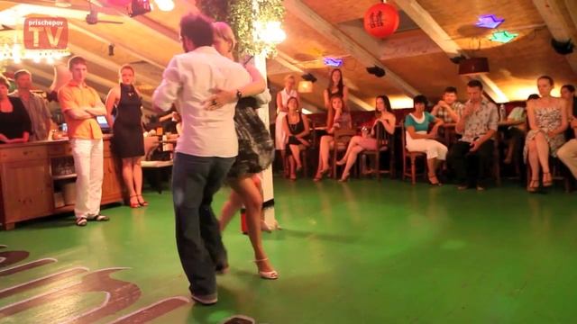 Giggio Giovanni & Anna Zyuzina 2, Russia, Moscow, Milonga "Na Cherdake" 26.07.2011 смотреть онлайн