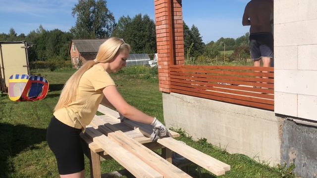 Декоративные рейки для террасы #своими руками смотреть онлайн